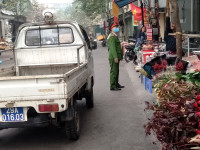 Công an Thanh Trì kiên quyết lập lại trật tự văn minh đô thị