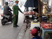 Công an Thanh Trì kiên quyết lập lại trật tự văn minh đô thị