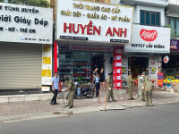 Công an Thanh Trì kiên quyết lập lại trật tự văn minh đô thị