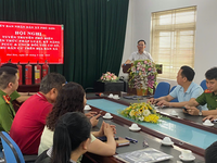 Đồng loạt thực tập phương án và tuyên truyền phòng cháy, thoát nạn tại khu dân cư