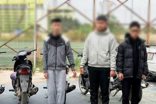 Phá đường dây trộm cắp, tiêu thụ 11 xe máy - thủ phạm đều ở lứa tuổi 10X