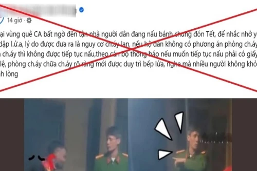 Lộ diện “tác giả” thông tin “nấu bánh chưng phải có giấy tờ phòng cháy chữa cháy”