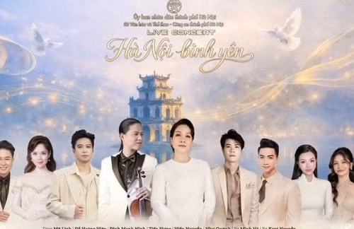 Live Concert “Hà Nội bình yên” - Điểm hẹn nghệ thuật giữa lòng Thủ đô