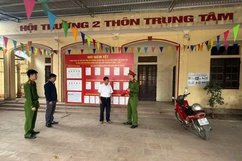 Chủ động phòng ngừa, hạn chế thấp nhất nguy cơ cháy, nổ tại các điểm bầu cử