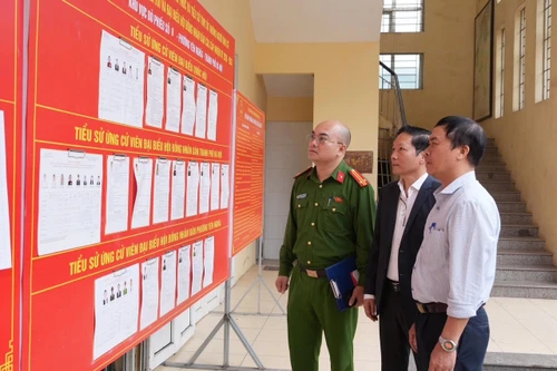 Quyết tâm giữ trọn vẹn bình yên địa bàn cho Ngày hội non sông 