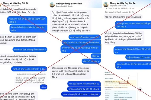 Cảnh báo lừa mua vé máy bay online dịp Tết Nguyên đán