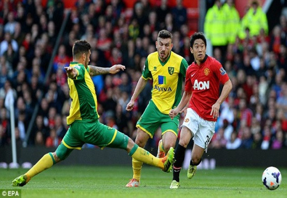 Giggs ra mắt ấn tượng, M.U thắng 4 sao trước Norwich ảnh 1