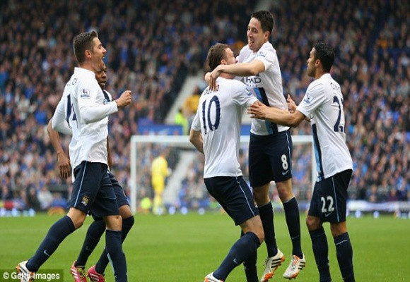 Ngược dòng đả bại Everton, Man City soán ngôi Liverpool ảnh 7