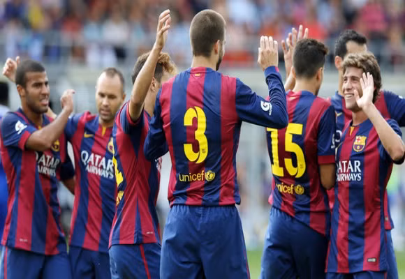 “Messi thứ 2” xuất hiện trong ngày Barca đánh tennis ở Helsinki ảnh 1