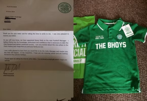 Cậu bé 6 tuổi tự ứng cử dẫn dắt...CLB Celtic gây "bão mạng" ảnh 2