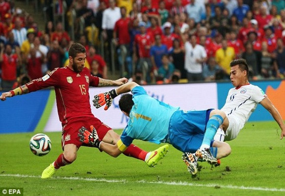 Địa chấn ở Maracana: Tây Ban Nha trở thành cựu vô địch thế giới ảnh 2