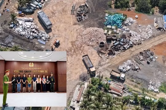 Khởi tố 7 bị can đổ trái phép hơn 20.000 tấn chất thải ra môi trường | ATV ngày 16/4/2026