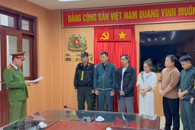 Các đối tượng trong vụ án