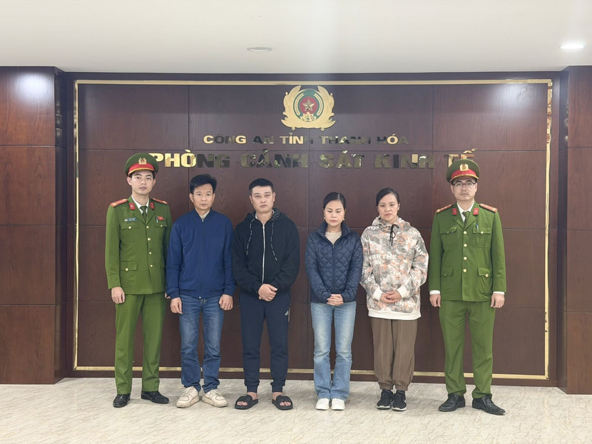 Các đối tượng trong đường dây bị khởi tố, bắt giữ...