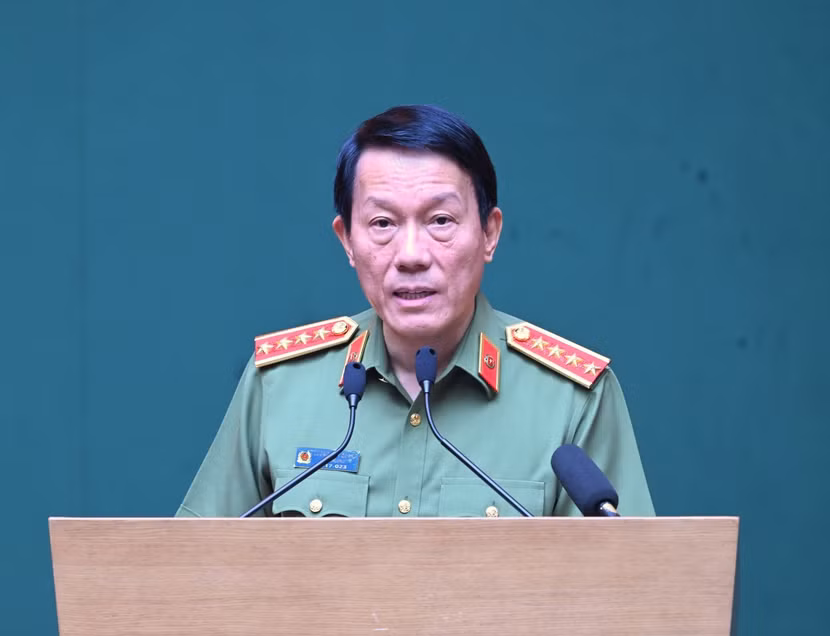 Bộ trưởng Lương Tam Quang phát biểu khai mạc Hội nghị.