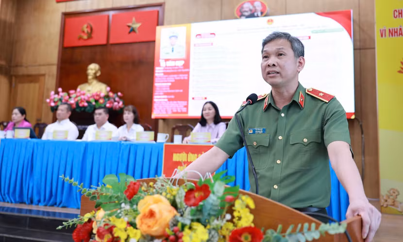 Thiếu tướng Tạ Văn Đẹp thể hiện quyết tâm xây dựng TPHCM trở thành Thành phố không ma túy trong chương trình hành động của mình