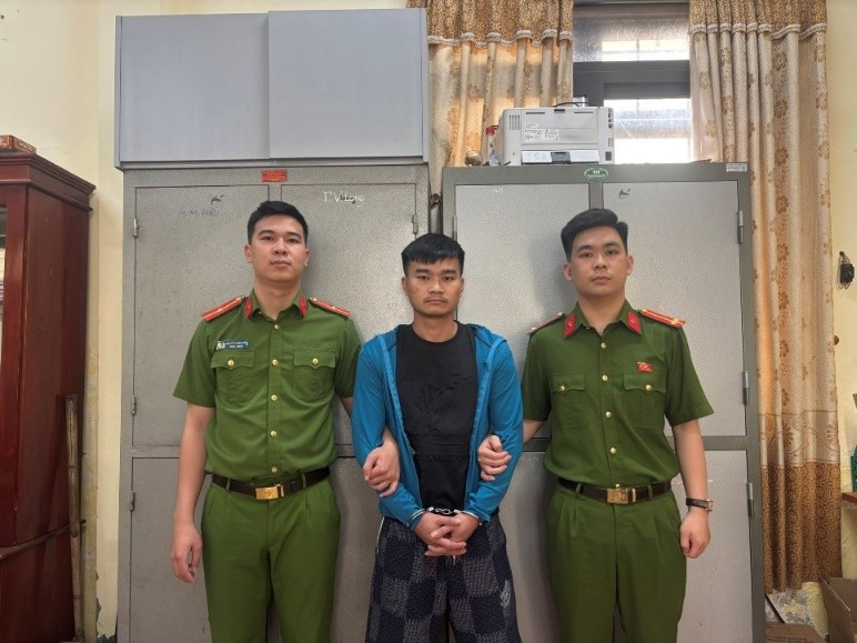 Đối tượng truy nã bị bắt giữ