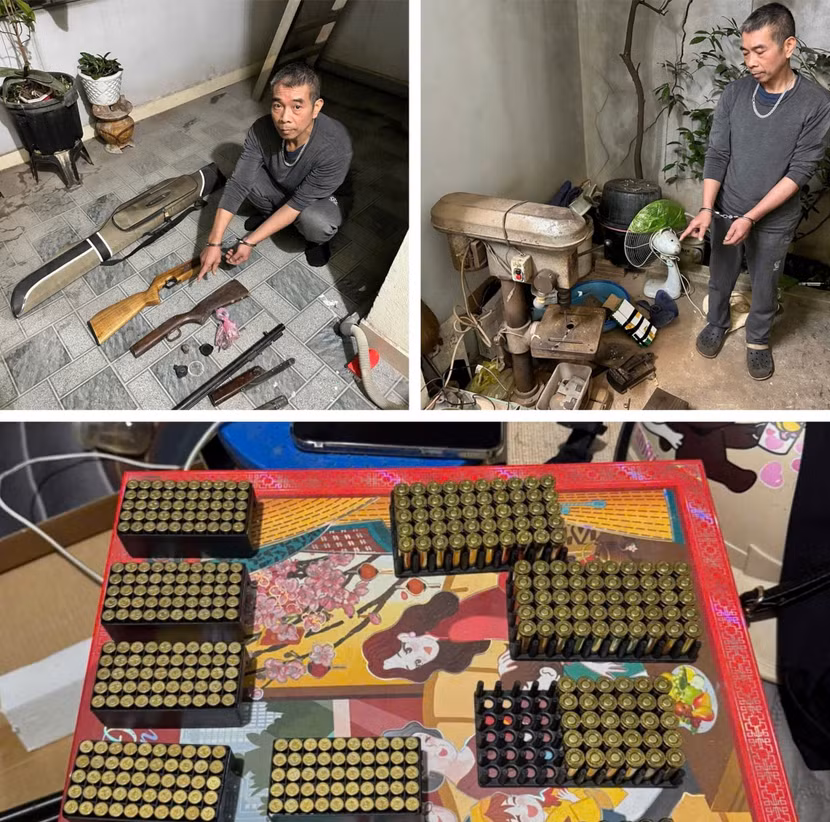 Đối tượng Hoàng Sơn và nơi sản xuất súng, đạn