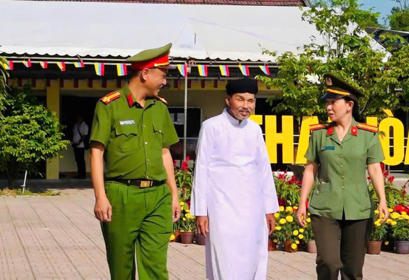 Công an cơ sở chủ động bảo đảm an ninh trật tự cho ngày hội bầu cử