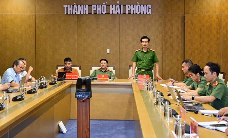 Đại tá Nguyễn Đức Thìn, Phó Giám đốc CATP chỉ đạo công tác chuẩn bị Vòng chung kết toàn quốc Hội thi lực lượng tham gia bảo vệ ANTT ở cơ sở giỏi lần thứ nhất, năm 2026