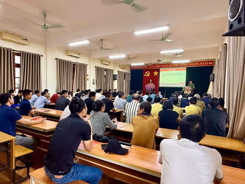Toàn cảnh lớp huấn luyện.