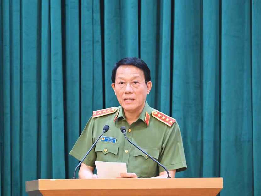 Bộ trưởng Lương Tam Quang phát biểu khai mạc Hội nghị.