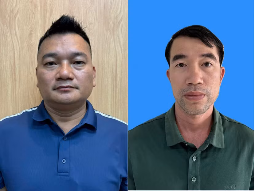 Các đối tượng Đặng Trung Chính và Phạm Thắng