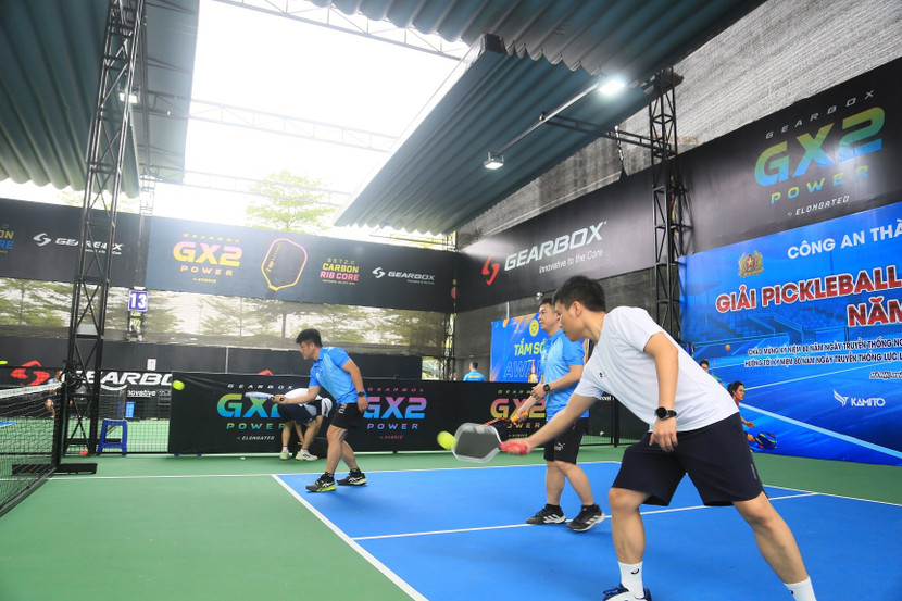 Khai mạc vòng chung kết Giải Pickleball Công an Thủ đô năm 2026 ảnh 5