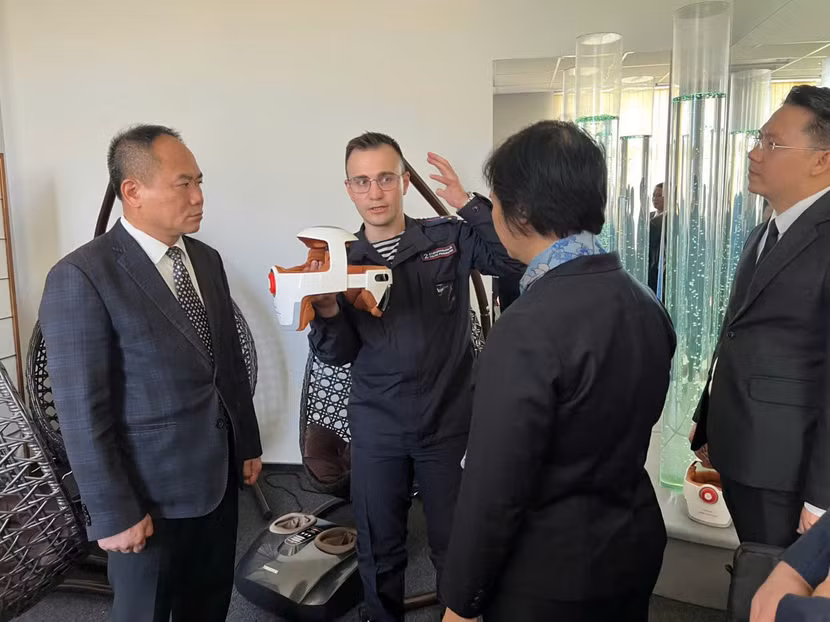 Đoàn đại biểu Công an TP Hà Nội thăm, làm việc với Tổng cục Bộ Nội vụ Liên bang Nga ảnh 13