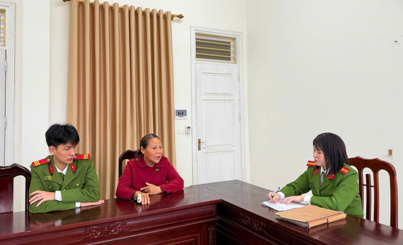 Nguyễn Thị Bé bị bắt giữ