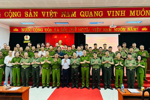 Cụm thi đua số 16 - CATP Hà Nội quyết tâm nâng cao hiệu quả bảo đảm an ninh trật tự trong công tác giải phóng mặt bằng tại cơ sở