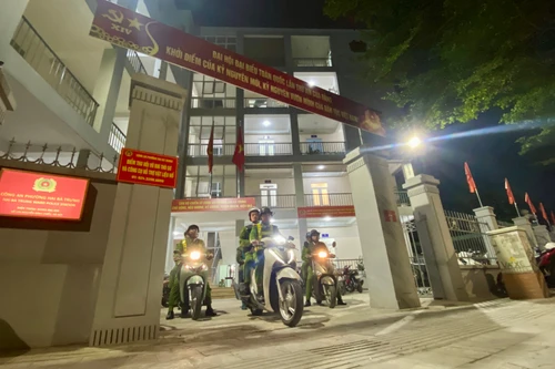 Tổng lực tuần tra vũ trang cấp độ cao, siết chặt an ninh bảo vệ Đại hội Đảng toàn quốc lần thứ XIV