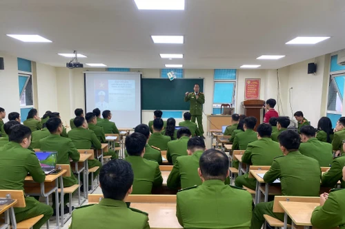 Bồi dưỡng kỹ năng "thực chiến" về chuyển đổi số cho lực lượng Cảnh sát khu vực