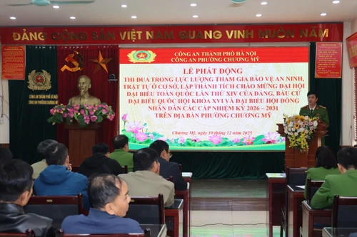 Công an phường Chương Mỹ: Nâng cao hiệu quả lực lượng an ninh cơ sở, thắt chặt nghĩa tình đồng đội