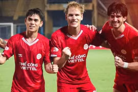 Thể Công Viettel thắng trận thứ sáu liên tiếp với tỉ số 1-0