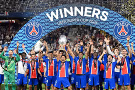 PSG hạ Aston Villa, tiếp tục thống trị Siêu cúp châu Âu