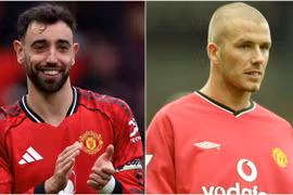 Bruno Fernandes phá kỷ lục kiến tạo 26 năm của Beckham tại MU
