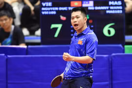 Bóng bàn nam Việt Nam vào chung kết SEA Games sau 8 năm chờ đợi