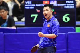 Bóng bàn nam Việt Nam vào chung kết SEA Games sau 8 năm chờ đợi