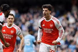 Kai Havertz gỡ hòa chóng vánh