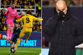 Man City thảm bại ở Champions League