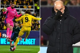 Man City thảm bại ở Champions League