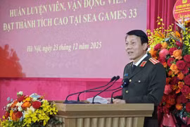 Đại tướng Lương Tam Quang gặp mặt, biểu dương các huấn luyện viên, vận động viên CAND xuất sắc ở SEA Games 33