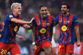 Quật ngã Real Madrid, Barcelona đoạt Siêu cúp Tây Ban Nha