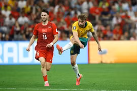 Australia (vàng) chơi quá hiệu quả trước Thổ Nhĩ Kỳ