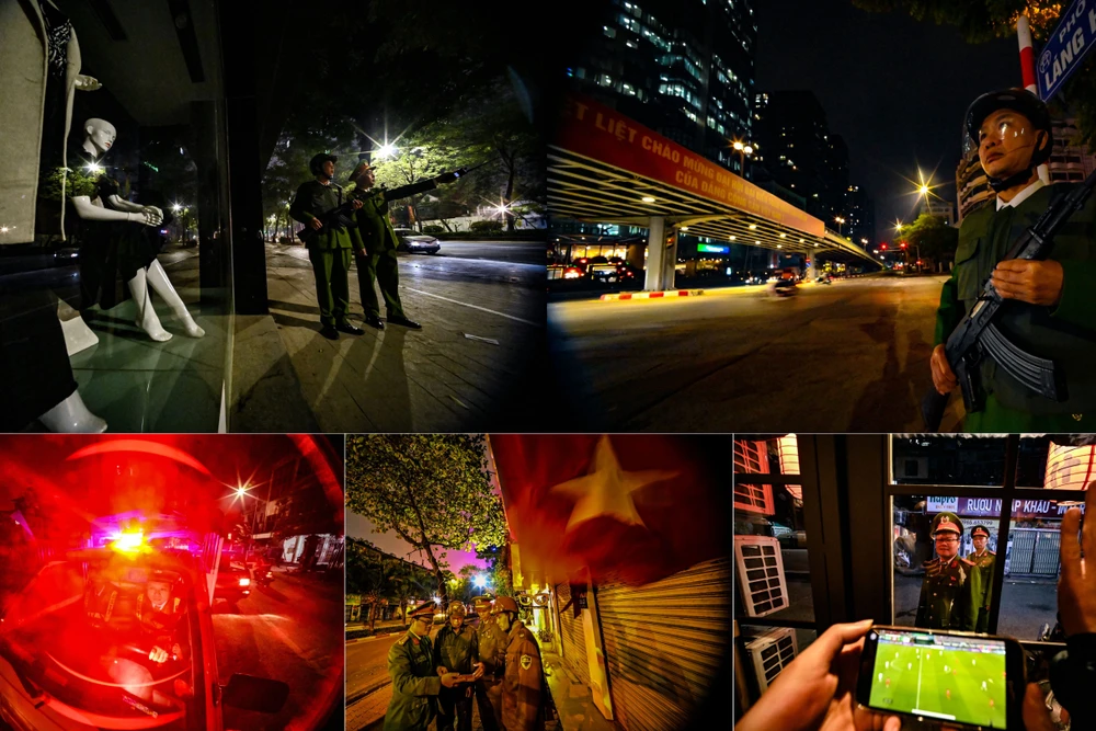 Bình yên ngày hội lớn được dệt nên từ những đêm trắng thức cho dân ngủ ngon