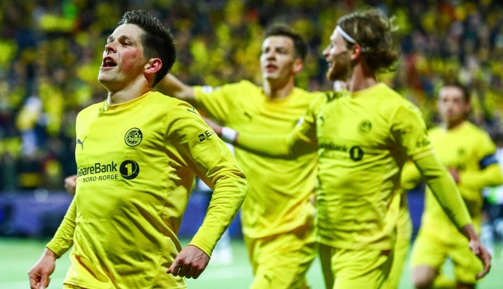Đội bóng tí hon Bodo/Glimt tiếp tục khiến cả châu Âu ngỡ ngàng