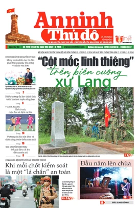 Báo An ninh Thủ đô số 7829, ngày 01/03/2026