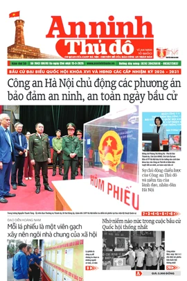 Báo An ninh Thủ đô số 7843, ngày 15/3/2026