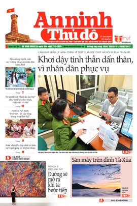 Báo An ninh Thủ đô số 7850, ngày 22/3/2026